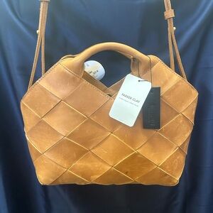 Rust Brown Parker Clay Bag from EVEREVE